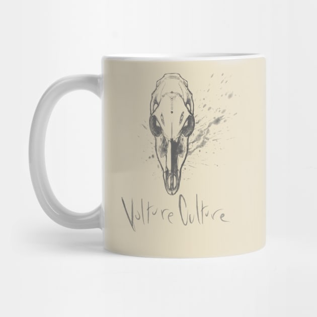 "Vulture Culture" Broken Doe Skull by Skavengr